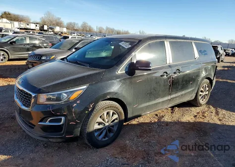 2020 Kia Sedona Lx из США, поврежденный, VIN KNDMB5C17L6634761